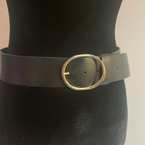 Halogen Leather Belt M - Picture 1 of 6